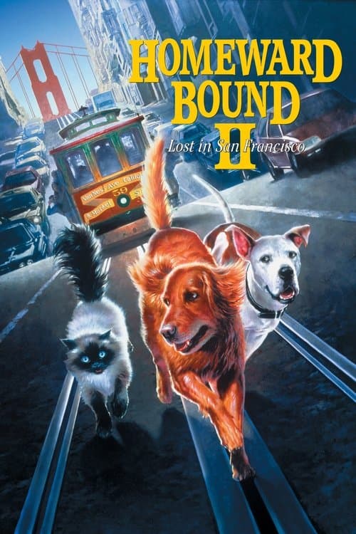 De Ongelofelijke Reis 2: Verdwaald In San Francisco (1996) poster