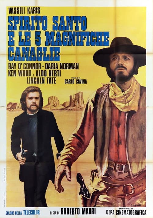 Spirito santo e le 5 magnifiche canaglie (1972) poster