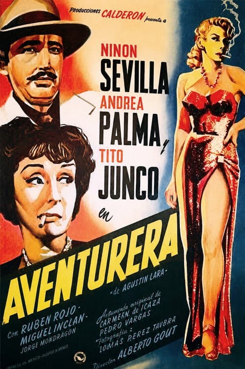 Aventurera (1950) poster