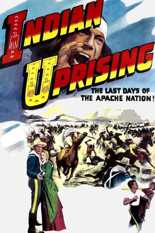 Indian Uprising (1952) poster