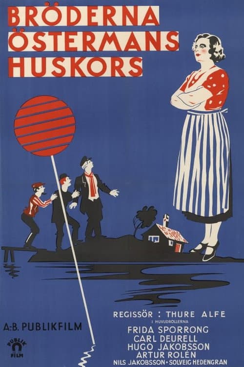 Bröderna Östermans huskors (1932) poster