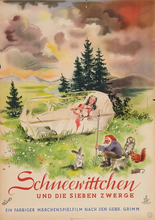 Schneewittchen und die sieben Zwerge (1955) poster