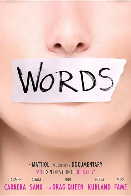 Words (2018) poster