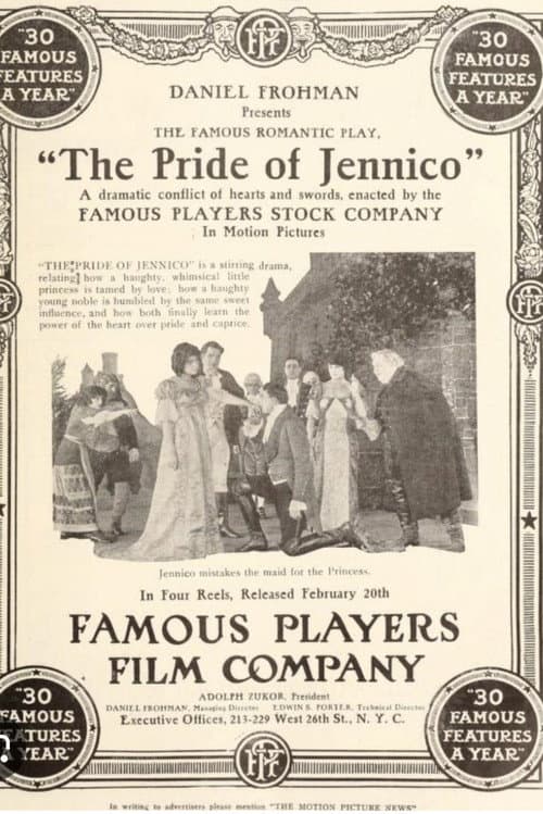The Pride of Jennico (1914) poster