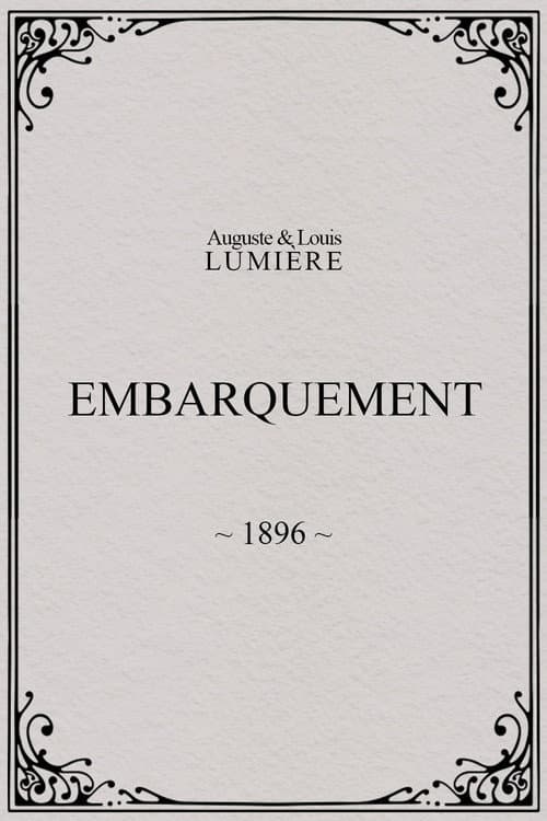 Evian: Embarquement (1896) poster