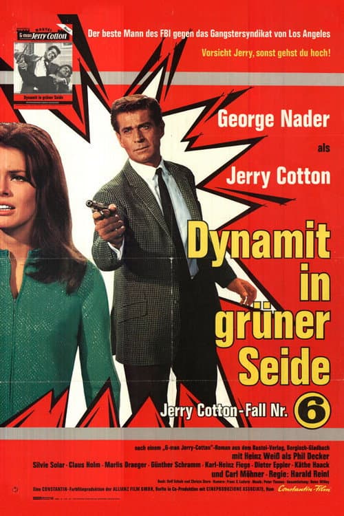 Jerry Cotton - Dynamit in grüner Seide (1968) poster