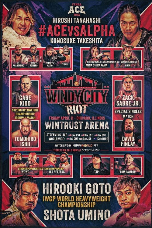 NJPW Windy City Riot 2025 (2025) poster