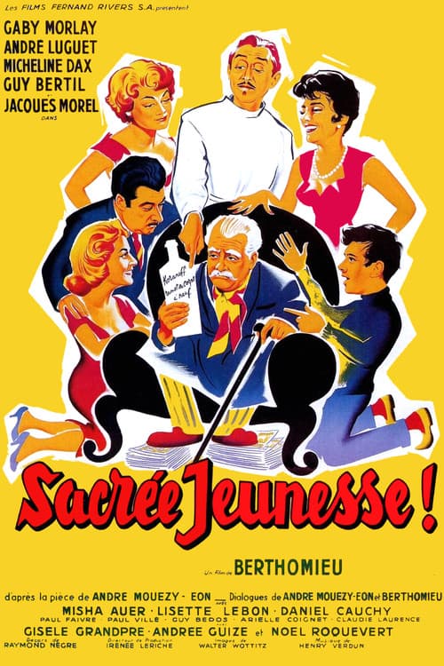 Sacrée jeunesse (1958) poster