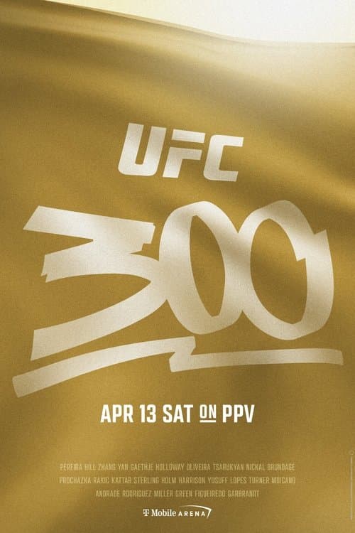 UFC 300: Pereira vs. Hill (2024) poster