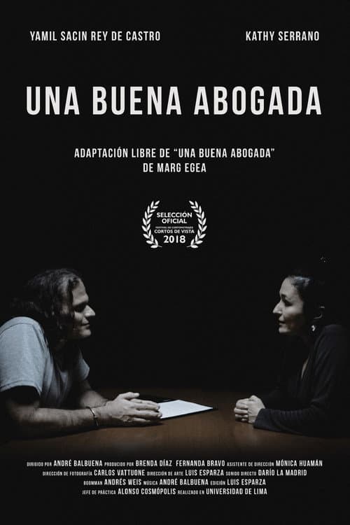 Una buena abogada (2018) poster