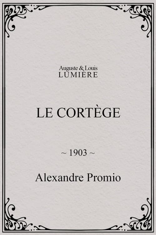Le cortège (1903) poster