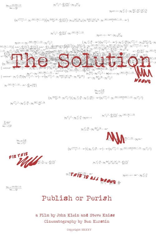 The Solution (2025) poster