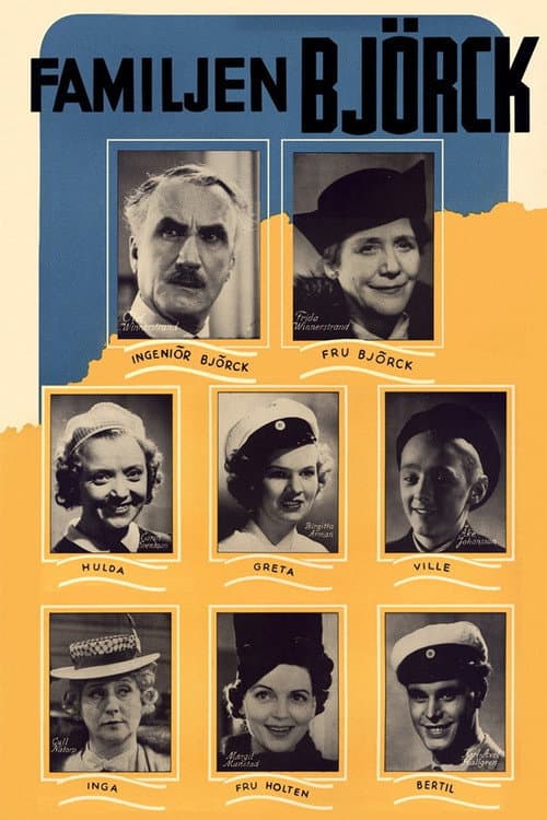 Familjen Björck (1940) poster
