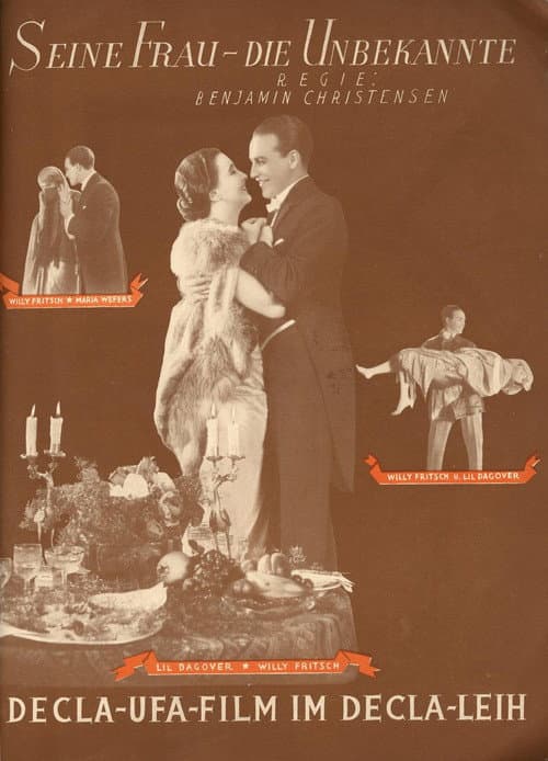 Seine Frau, die Unbekannte (1923) poster