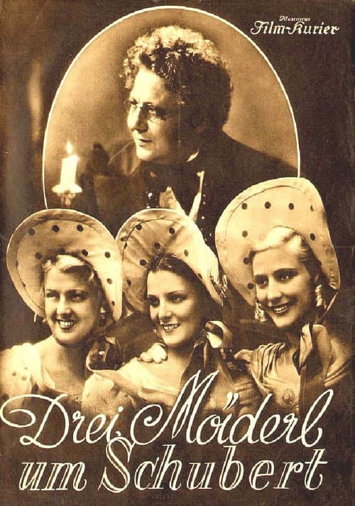 Drei Mäderl um Schubert (1936) poster
