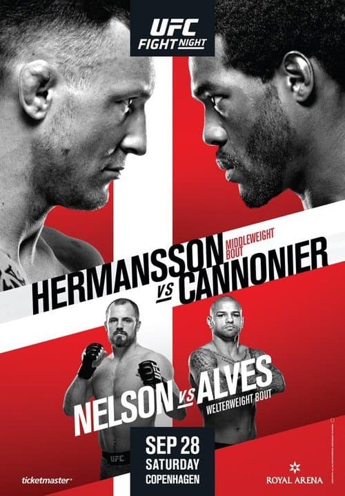 UFC Fight Night 160: Hermansson vs. Cannonier (2019) poster