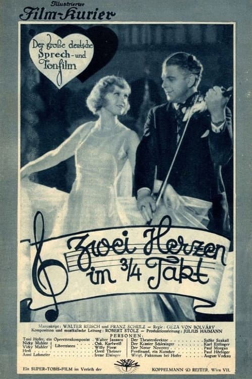 Zwei Herzen im Dreiviertel-Takt (1930) poster