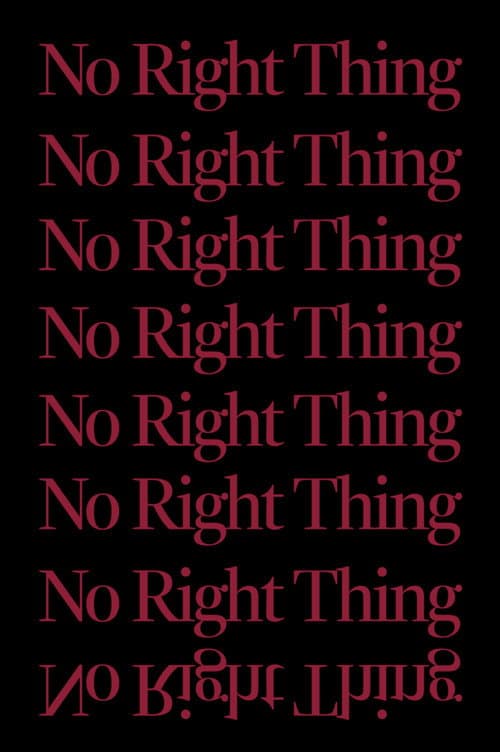 No Right Thing (2026) poster