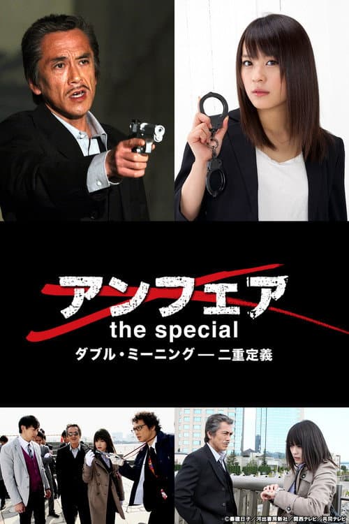 アンフェア the special～ダブル・ミーニング 二重定義 (2011) poster