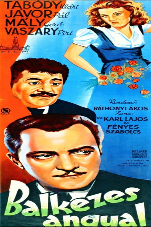 Balkezes angyal (1941) poster