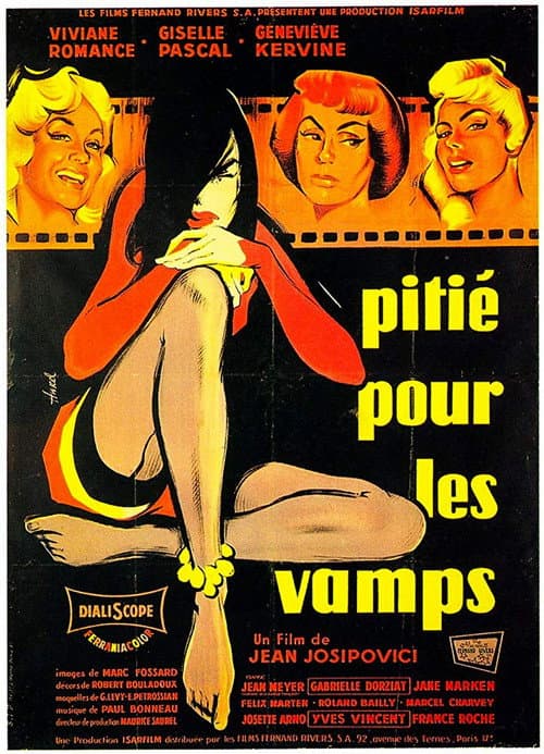 Pitié pour les vamps (1956) poster