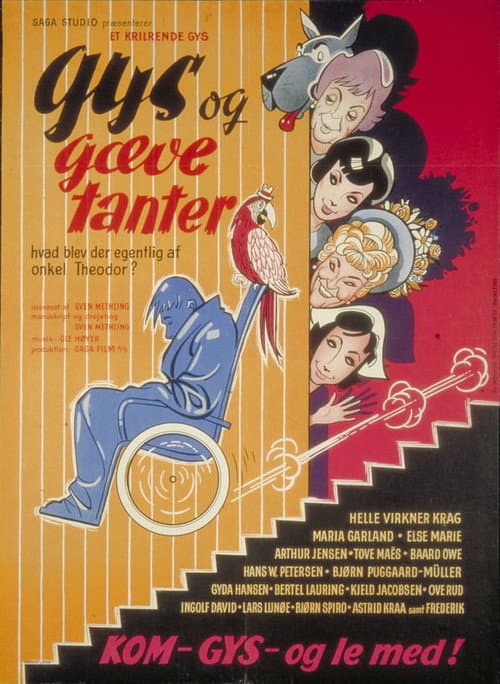 Gys og gæve tanter (1966) poster