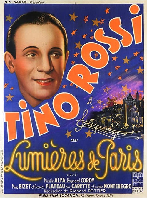 Lumières de Paris (1938) poster