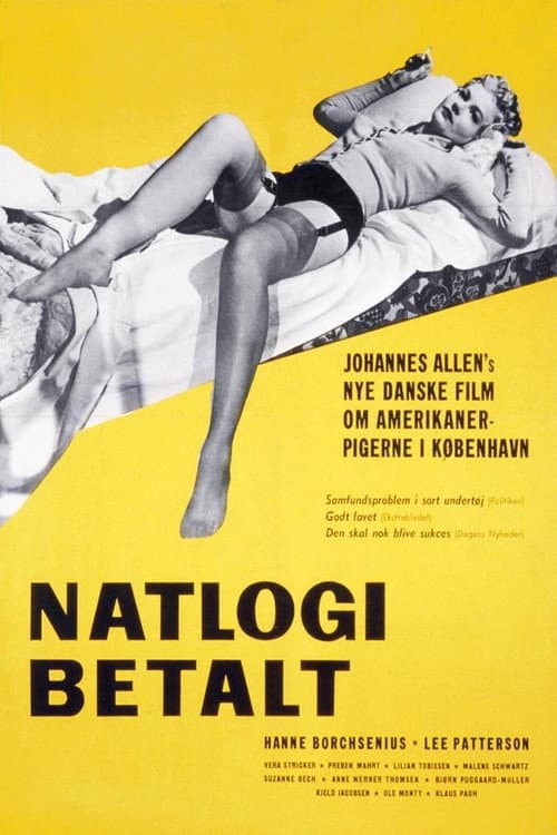 Natlogi betalt (1957) poster