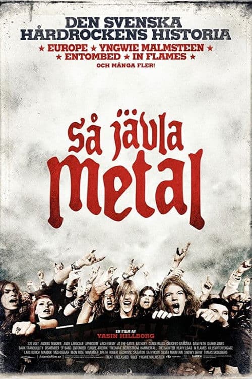 Så jävla metal (2011) poster