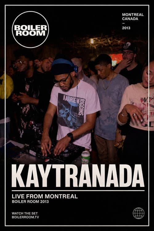 Kaytranada Boiler Room Montreal (2013) poster
