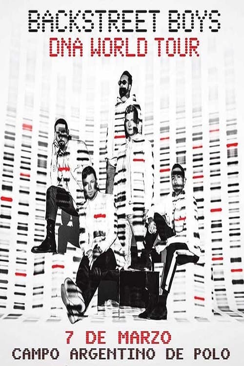 Backstreet Boys DNA World Tour - Argentina (2020) poster