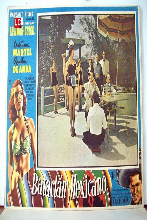 Bataclán mexicano (1956) poster
