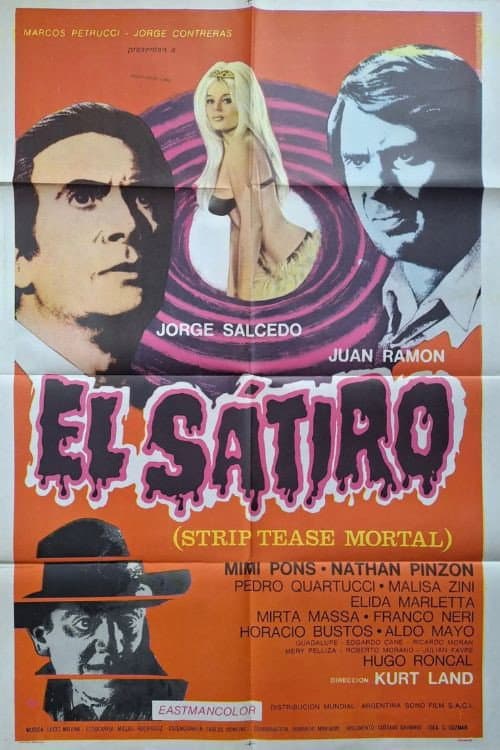 El sátiro (Strip tease mortal) (1970) poster