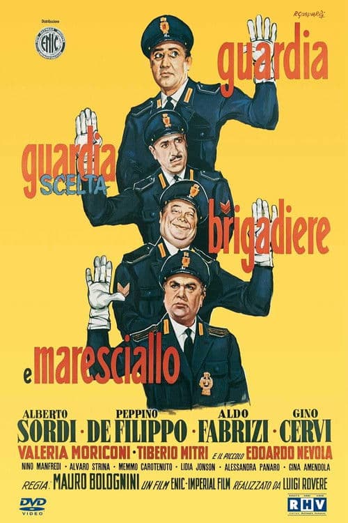 Guardia, guardia scelta, brigadiere e maresciallo (1956) poster