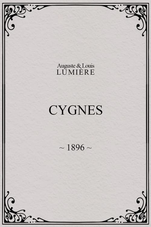 Cygnes (1896) poster