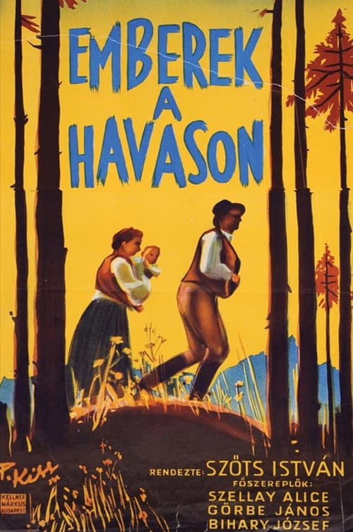 Emberek a havason (1942) poster