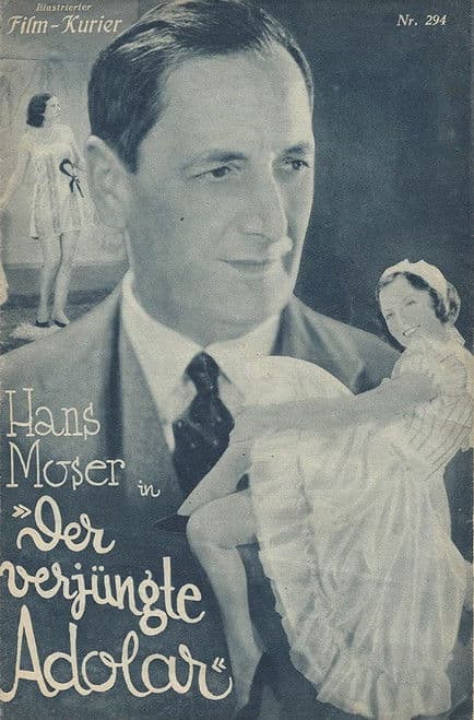 Der verjüngte Adolar (1931) poster