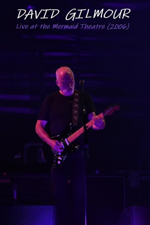 David Gilmour at London Mermaid Theatre (2006) poster