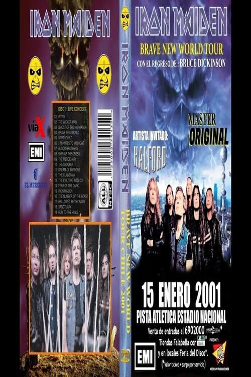 Iron Maiden - Live in Santiago de Chile (2001) poster