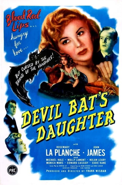 Devil Bat's Daughter (1946) poster