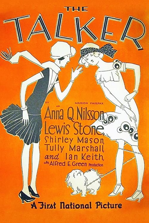 The Talker (1925) poster