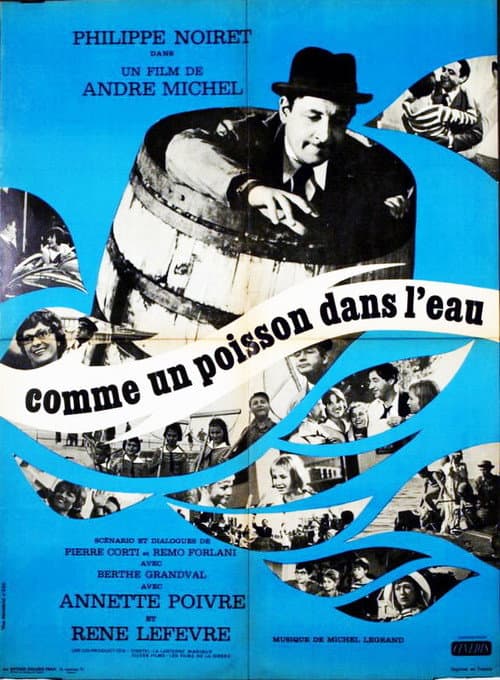 Comme un poisson dans l'eau (1962) poster
