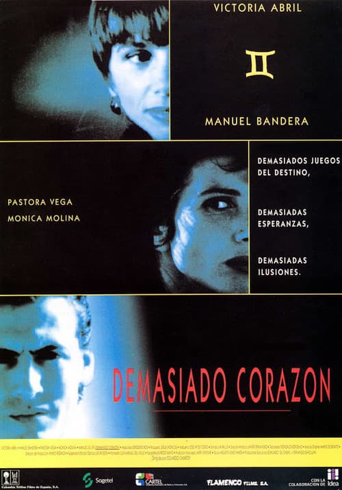 Demasiado corazón (1992) poster