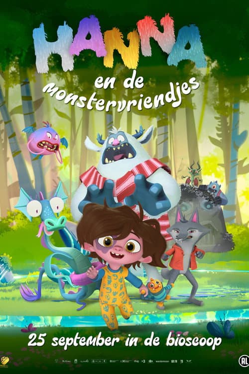 Hanna en de monstervriendjes (2023) poster