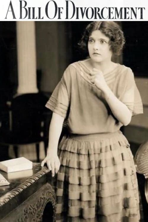 A Bill of Divorcement (1922) poster