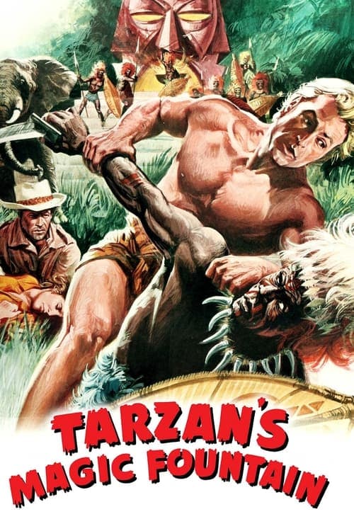 Tarzan's Magic Fountain (1949) poster