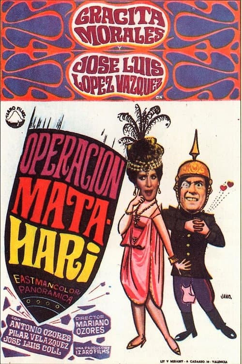 Operación Mata Hari (1968) poster