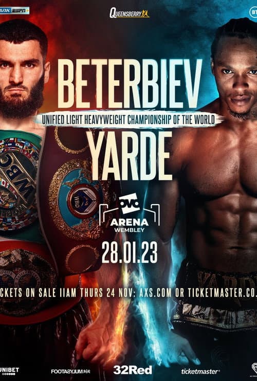 Artur Beterbiev vs. Anthony Yarde (2023) poster