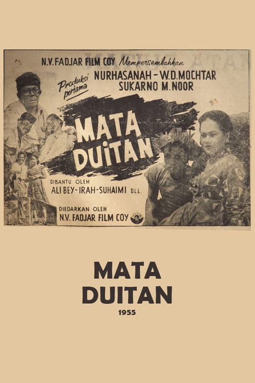 Mata Duitan (1955) poster