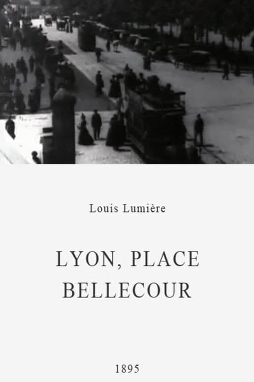 Lyon, place Bellecour (1895) poster